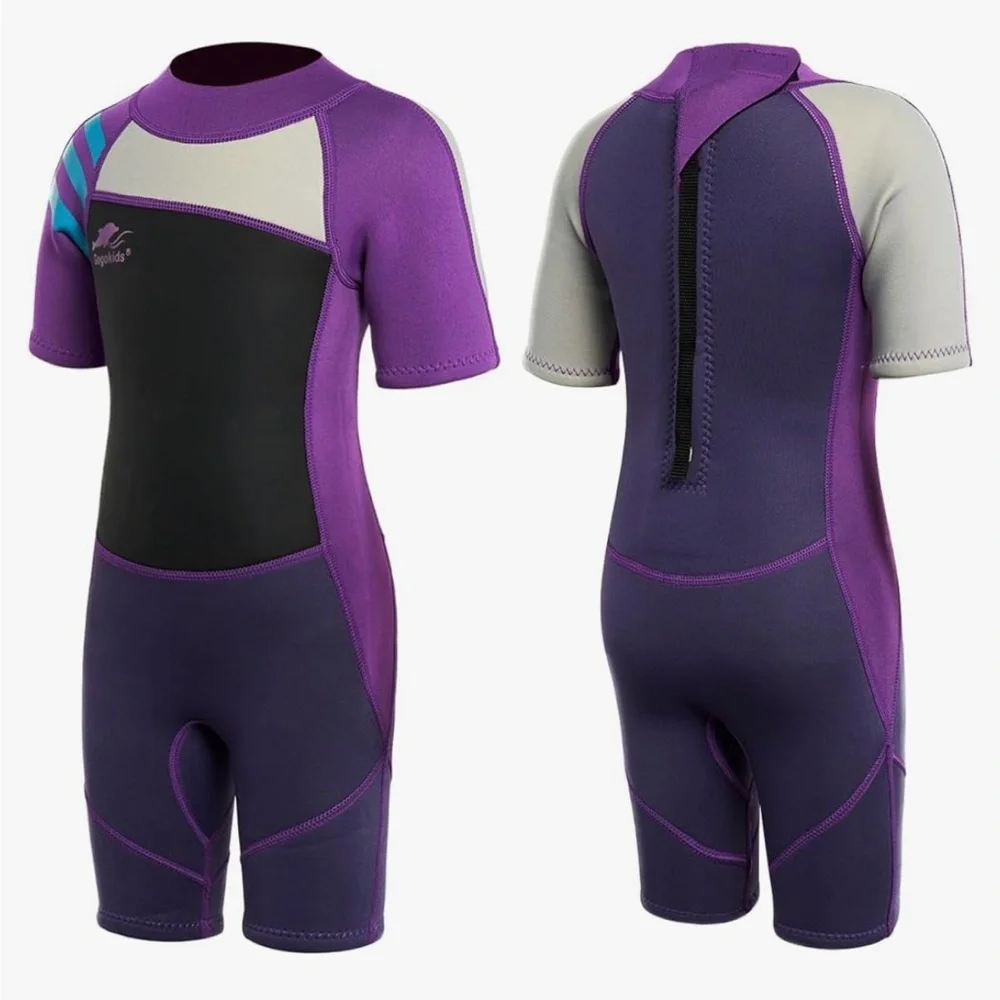 GOGO Kids Neoprene Swim Wetsuit - Picture 2 of 10